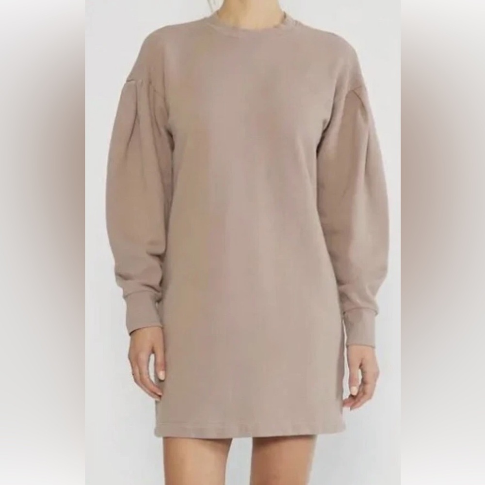 Etica Viola sweatshirt dress XS dusty rose